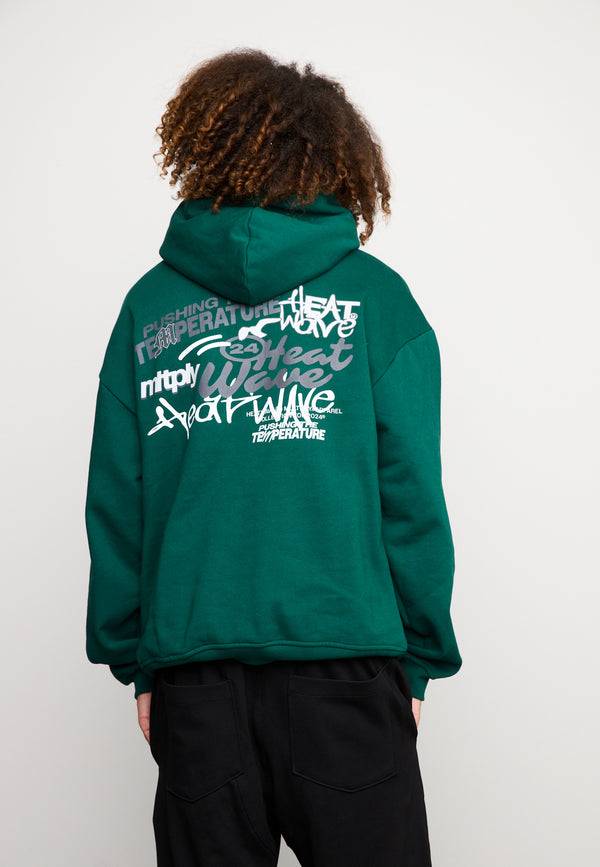 Multiply Spparel Oversize Hoodie OVERLAP Botanical Garden Super Sparpreis