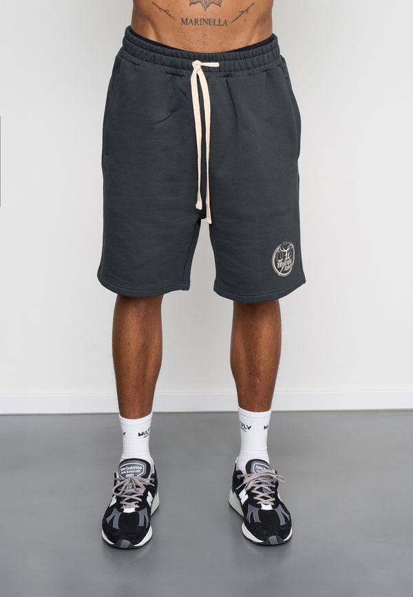 Multiply Spparel Shorts ANTIQUE Black Soda Washed Fabrikladen