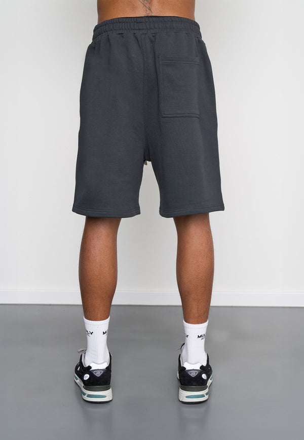 Multiply Spparel Shorts ANTIQUE Black Soda Washed Fabrikladen