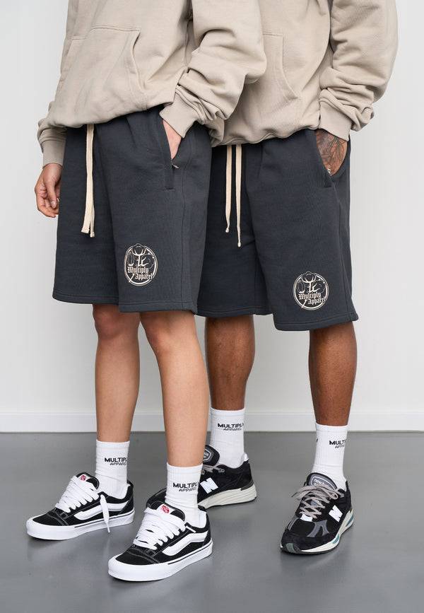 Multiply Spparel Shorts ANTIQUE Black Soda Washed Fabrikladen
