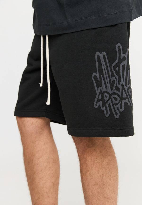 Multiply Spparel Shorts ANXIETY Black Soda Washed Speichern exportieren