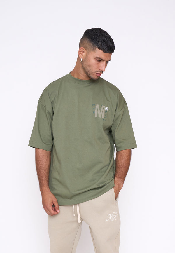 Multiply Spparel Oversize T-Shirt DRILL Four Leaf Clover 2025