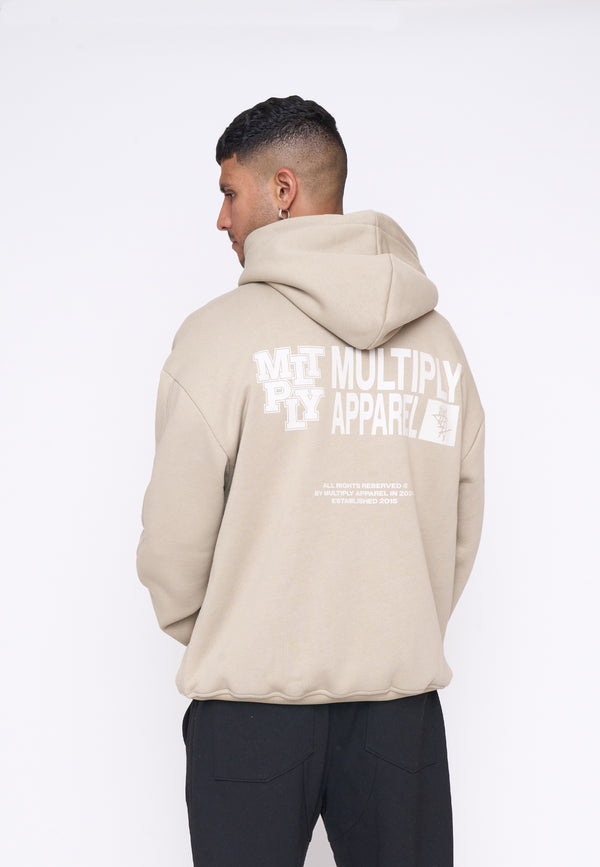 Multiply Spparel Oversize Zip Hoodie COACH Seneca Rock Verkauf
