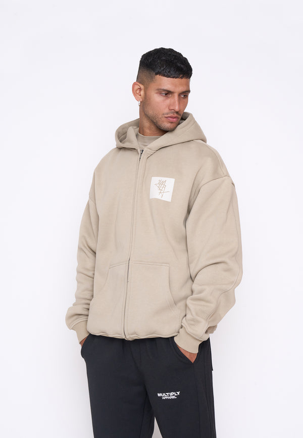 Multiply Spparel Oversize Zip Hoodie COACH Seneca Rock Verkauf