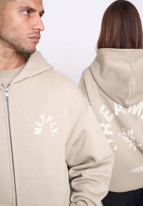 Multiply Spparel Oversize Zip Hoodie PENALTY Seneca Rock Angebote