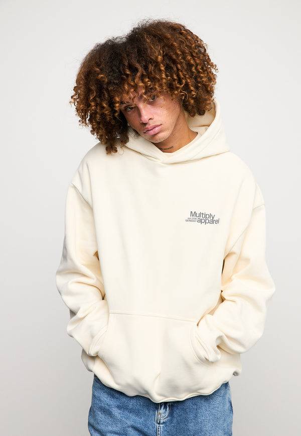 Multiply Spparel Oversize Hoodie COURT Egret Günstiger Verkauf