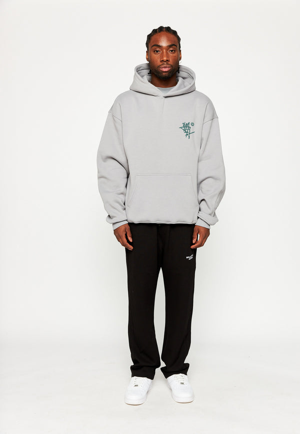 Multiply Spparel Oversize Hoodie DEADLY Ultimate Grey Fabrikverkauf
