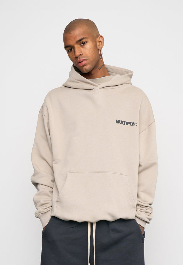 Multiply Spparel Oversize Hoodie DUST Vintage Khaki Kostenloser Versand