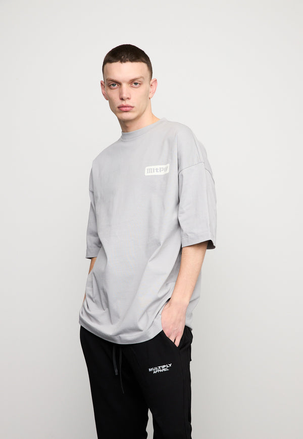 Multiply Spparel Oversize T-Shirt RIGHTS Ultimate Grey Sonderangebot