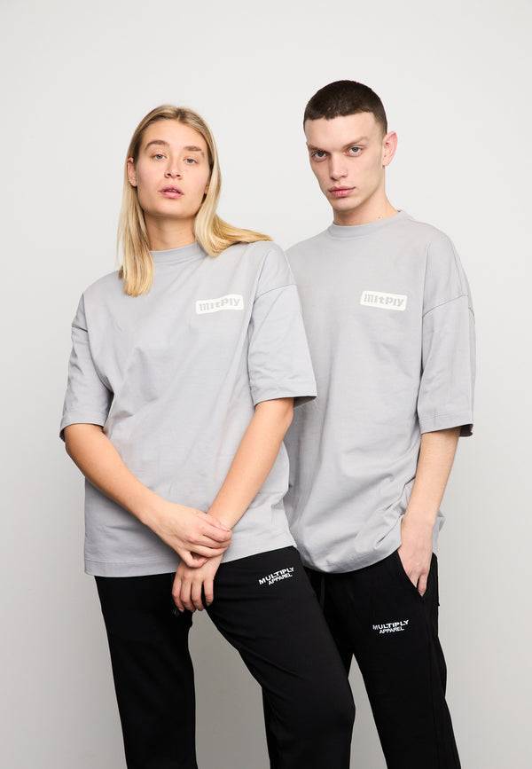 Multiply Spparel Oversize T-Shirt RIGHTS Ultimate Grey Sonderangebot