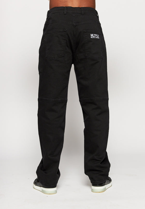 Multiply Spparel Multiply Denim FRONT POCKET Black Rabatt