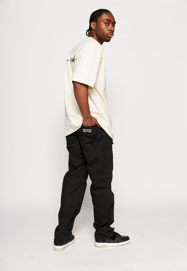 Multiply Spparel Multiply Denim FRONT POCKET Black Rabatt