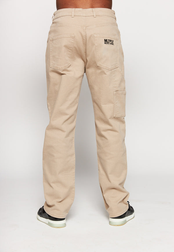 Multiply Spparel Multiply Denim CARPENTER Simply Taupe Online Shopping