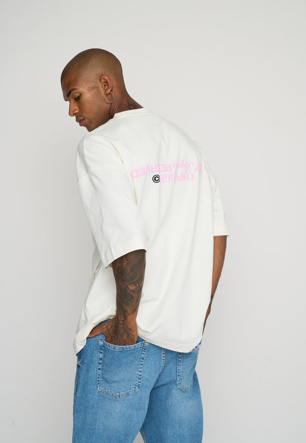 Multiply Spparel Oversize T-Shirt RESERVED Snow White Black Friday