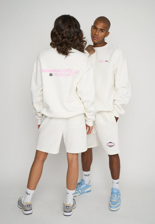 Multiply Spparel Oversize Sweatshirt RESERVED Snow White Cyber Monday