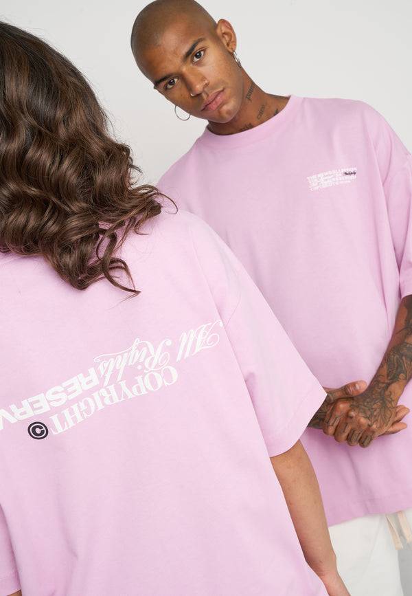 Multiply Spparel Oversize T-Shirt RESERVED Pink Lavender Vatertagsangebot
