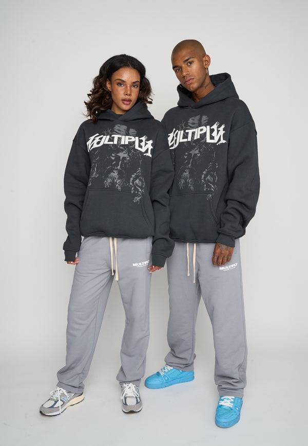 Multiply Spparel Oversize Hoodie SACRED Black Soda Top Angebot