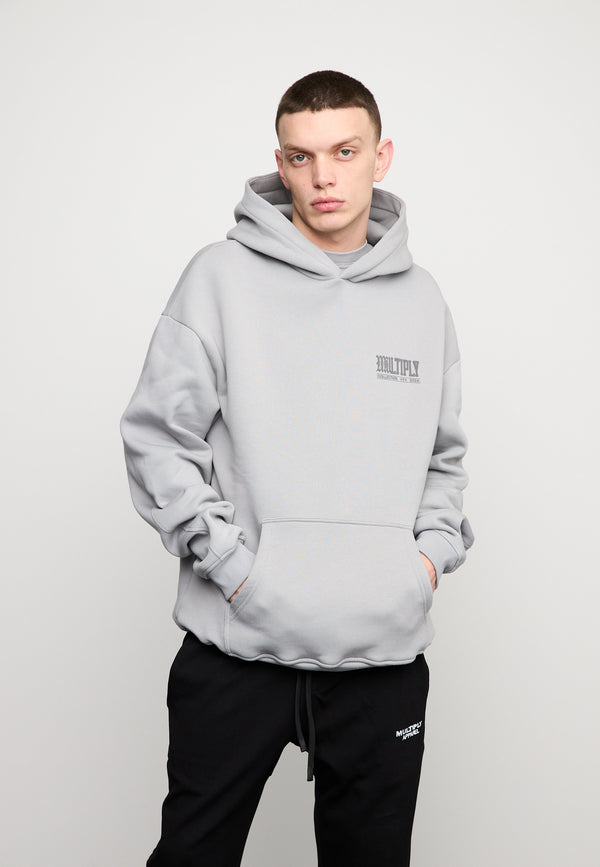 Multiply Spparel Oversize Hoodie WRONGLY Ultimate Grey Neuheiten