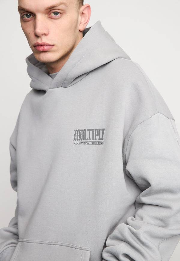 Multiply Spparel Oversize Hoodie WRONGLY Ultimate Grey Neuheiten