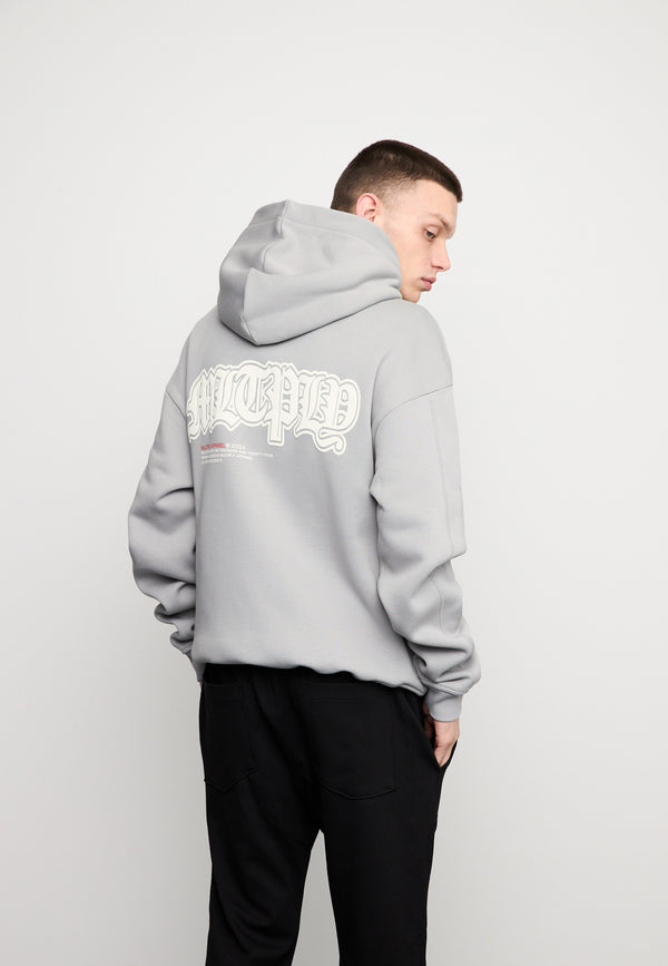 Multiply Spparel Oversize Hoodie MISJUDGED Ultimate Grey VIP-Rabatte