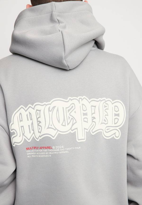 Multiply Spparel Oversize Hoodie MISJUDGED Ultimate Grey VIP-Rabatte