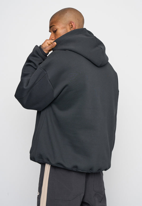 Multiply Spparel Oversize Hoodie VINTAGE Black Soda Washed Super Sparpreis