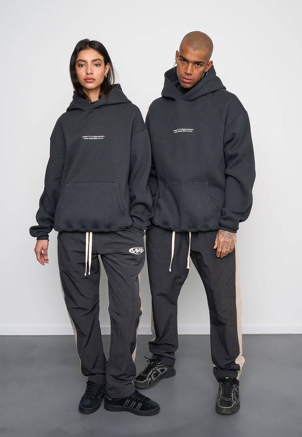 Multiply Spparel Oversize Hoodie V Visions Black Soda Washed Wochenangebot