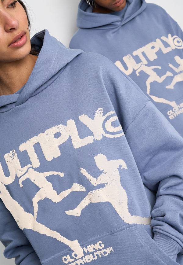Multiply Spparel Oversize Hoodie RUN Wild Wind Bis zu 65% Rabatt
