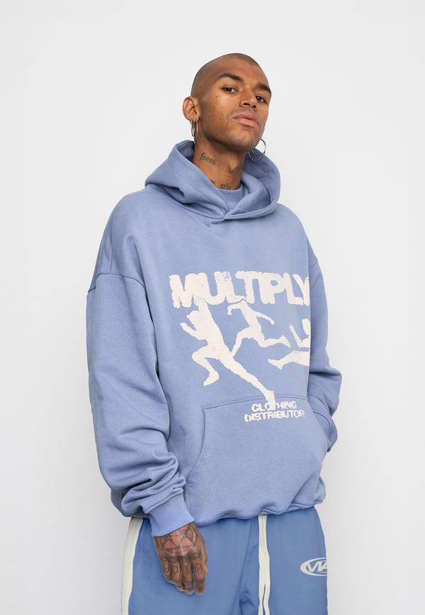 Multiply Spparel Oversize Hoodie RUN Wild Wind Bis zu 65% Rabatt
