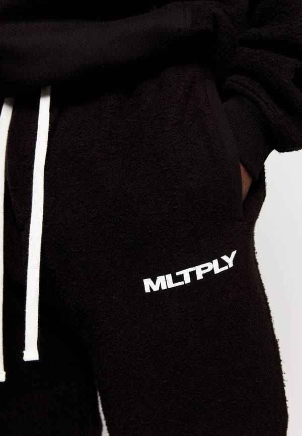 Multiply Spparel Jogger BRUSHED Black Super Rabatt