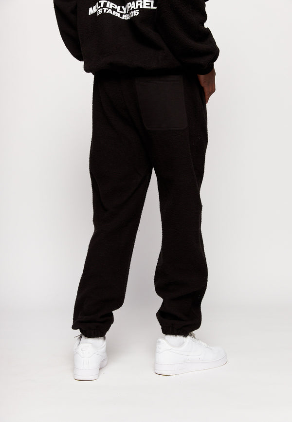 Multiply Spparel Jogger BRUSHED Black Super Rabatt