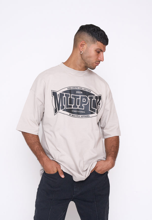 Multiply Spparel Oversize T-Shirt SPIRIT Dove 50% Rabatt mit kostenlosem Versand
