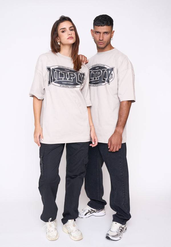 Multiply Spparel Oversize T-Shirt SPIRIT Dove 50% Rabatt mit kostenlosem Versand