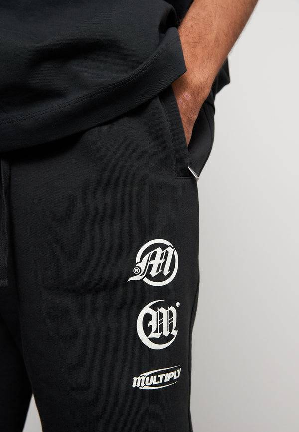 Multiply Spparel Shorts CONVICT Black Soda Washed Im Verkauf
