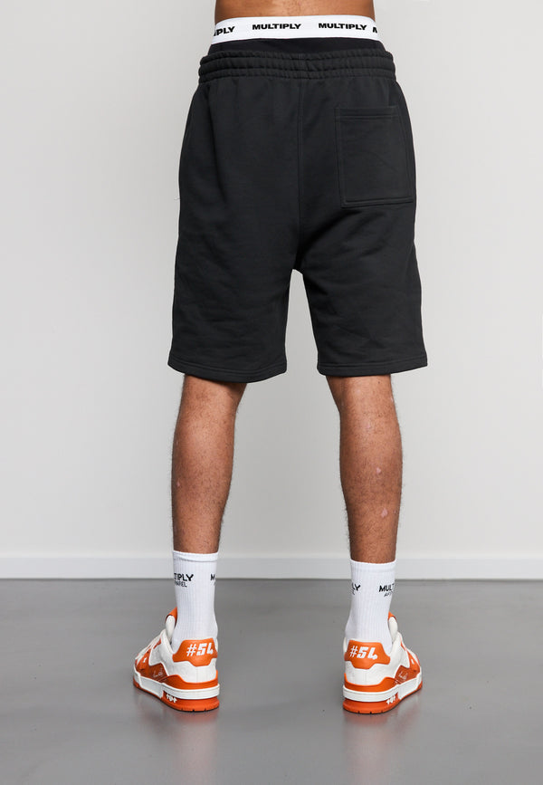 Multiply Spparel Shorts CONVICT Black Soda Washed Im Verkauf
