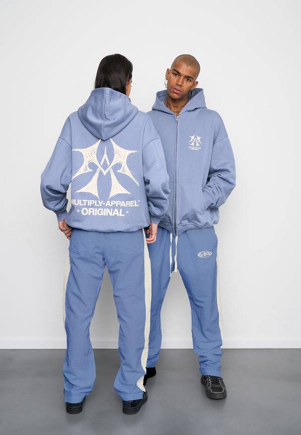 Multiply Spparel Oversize Zip Hoodie SKETCH Wild Wind Blitzverkäufe