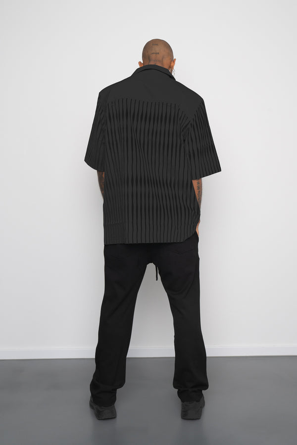 Multiply Spparel Oversize Shirt BARS Black Soda Sonderangebot