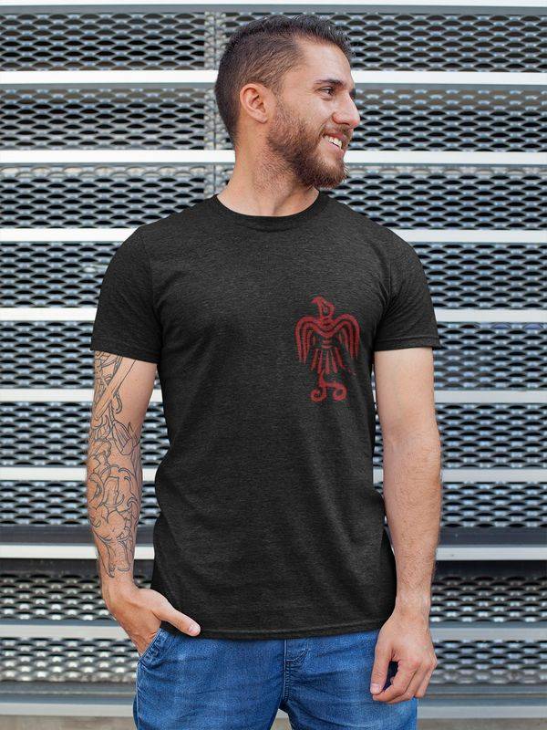 Nastrovje Potsdam Vikings Welcome To Valhalla Herren T-Shirt schwarz Top Angebot