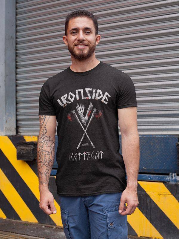 Nastrovje Potsdam Vikings Ironside Herren T-Shirt schwarz Online Outlet