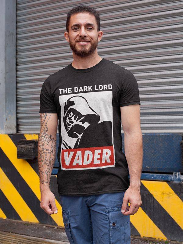 Nastrovje Potsdam Star Wars Dark Lord Vader Herren T-Shirt schwarz Zeitlich begrenztes Angebot