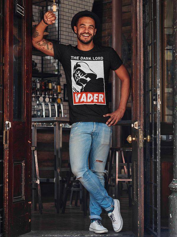 Nastrovje Potsdam Star Wars Dark Lord Vader Herren T-Shirt schwarz Zeitlich begrenztes Angebot