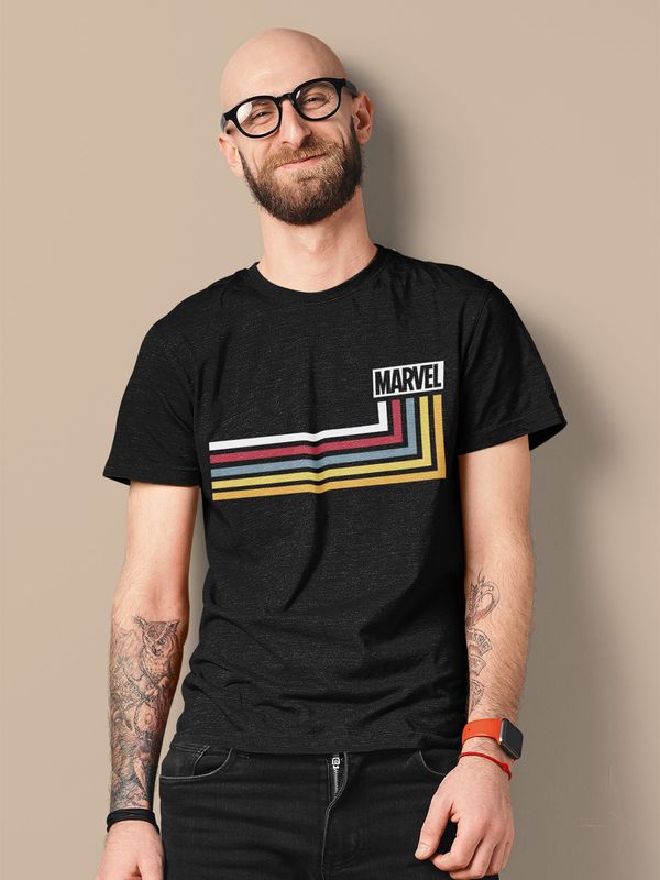 Nastrovje Potsdam Marvel Stripes Herren T-Shirt dunkelblau Bestseller