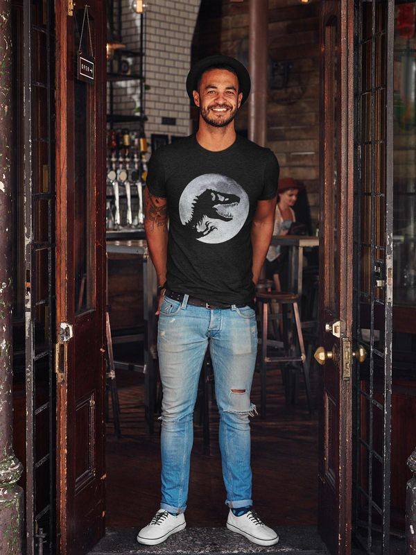 Nastrovje Potsdam Jurassic Park Moonlight Herren T-Shirt schwarz Saisonale Angebote