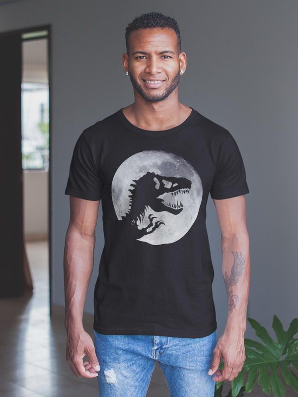 Nastrovje Potsdam Jurassic Park Moonlight Herren T-Shirt schwarz Saisonale Angebote
