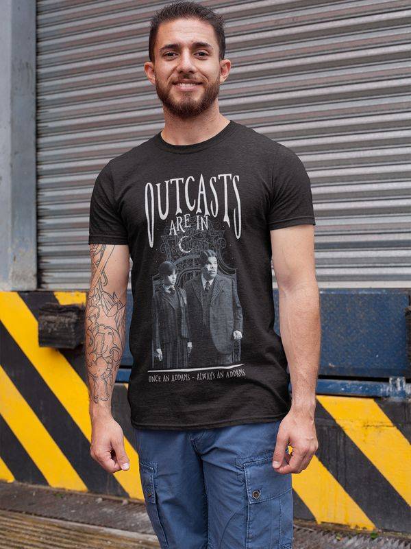 Nastrovje Potsdam Wednesday Outcasts Are In Herren T-Shirt schwarz Sonderangebote