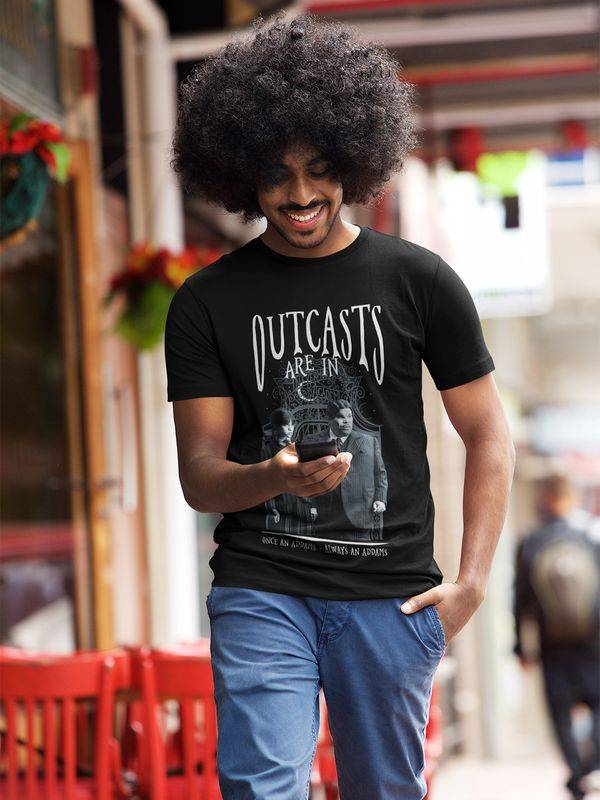 Nastrovje Potsdam Wednesday Outcasts Are In Herren T-Shirt schwarz Sonderangebote