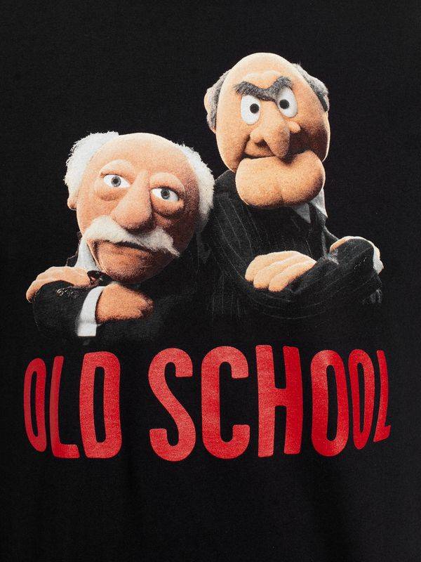 Nastrovje Potsdam The Muppets Old school Herren T-Shirt schwarz Kostenlose Rückgabe