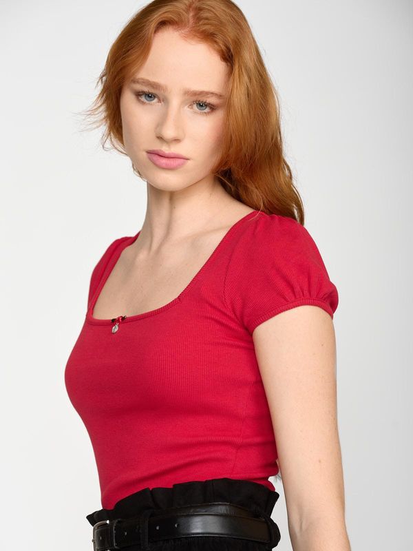 Nastrovje Potsdam Vive Maria Red Girl Damen T-Shirt rot Bis zu 50% Rabatt