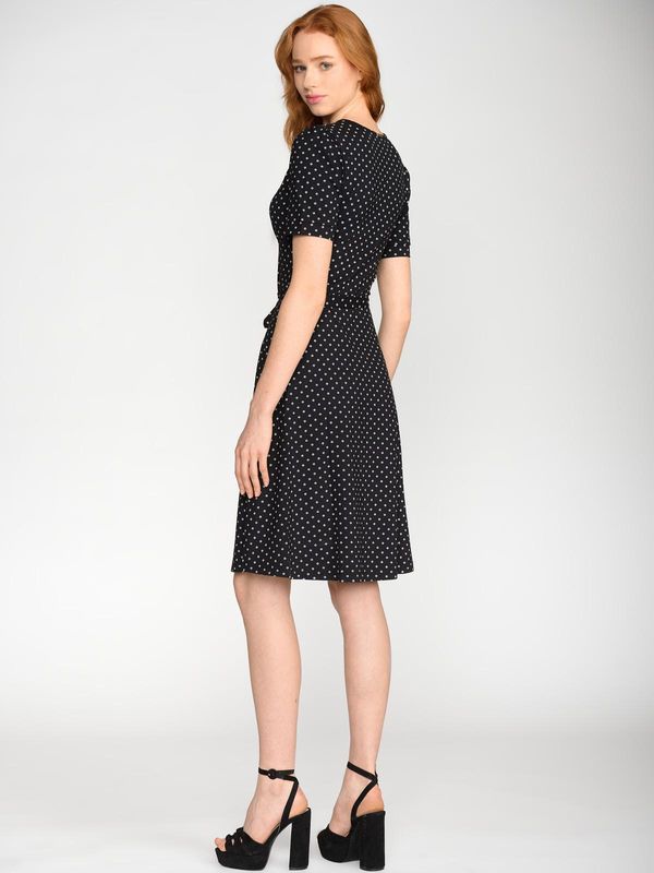 Nastrovje Potsdam Vive Maria Vintage Èmelie Damen A-Linien-Kleid schwarz allover Bis zu 60% Rabatt