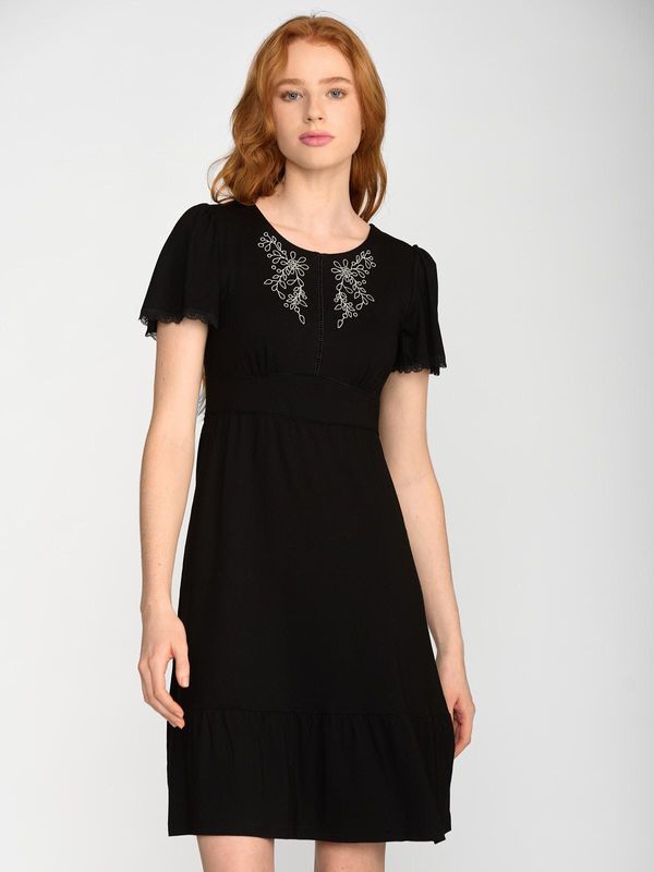 Nastrovje Potsdam Vive Maria Chez Marie Damen A-Linien-Kleid schwarz Sonderangebot der Fabrik